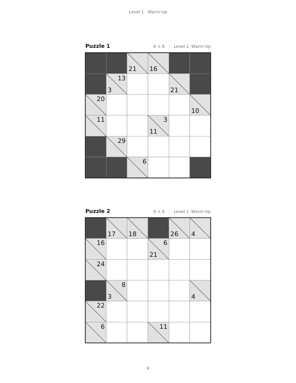 A page from the free sample