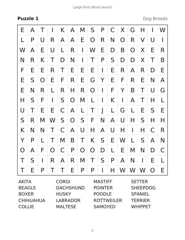 A page from the free sample
