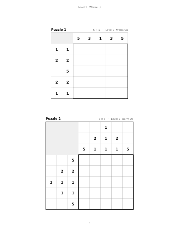 A page from the free sample