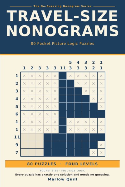 Front cover of Travel-Size Nonograms