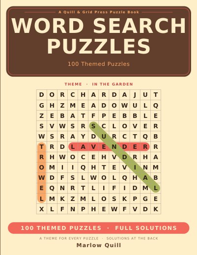 Front cover of Word Search Puzzles
